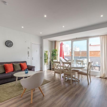 Spacious Penthouse With Private Terrace Valencia Bagian luar foto